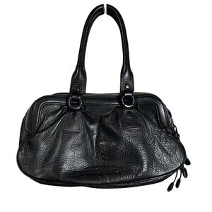 Cole Haan Euro girl aesthetic Leather Satchel Handbag Y2K boho Bag Purse chic